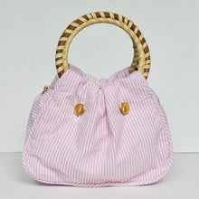 Charleston Carry Southern Sipper Purse Pink Row Front